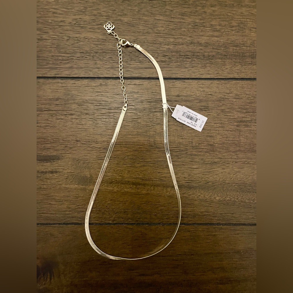 Kassie Chain Necklace in Gold